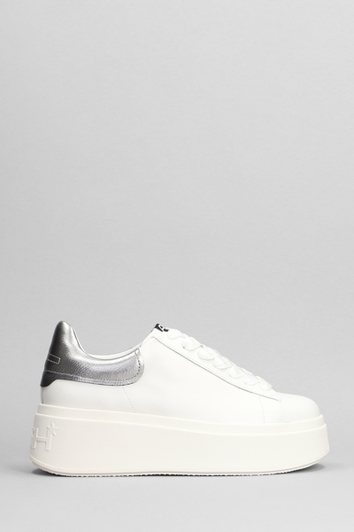 Shop Ash Moby Sneakers In White Leather