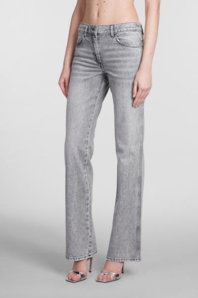 Shop Iro Barni Jeans In Grey Cotton