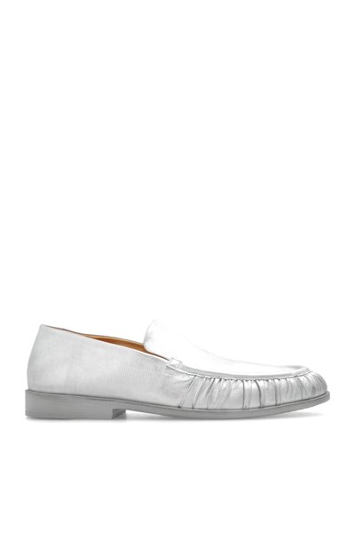 Shop Marsèll Marsell Mocassino Loafers In Silver