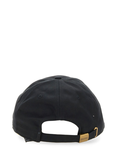 Shop Belstaff Baseball Hat With Logo In Black