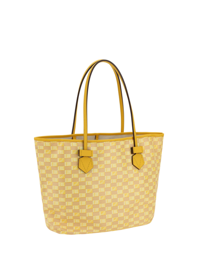 Shop Moreau Paris Saint Tropez Shoulder Bag In Yellow