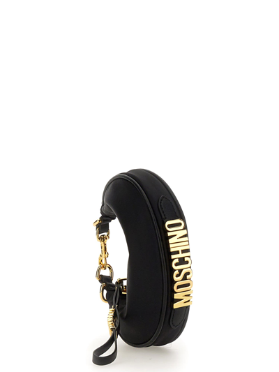 Shop Moschino Bag With Shoulder Strap In Nero