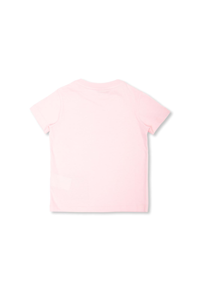 Shop Fendi Kids T-shirt With Logo In Rosa