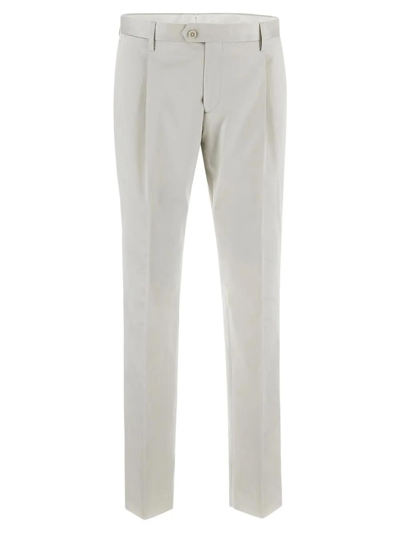 Shop Lardini Classic Suit In Bianco