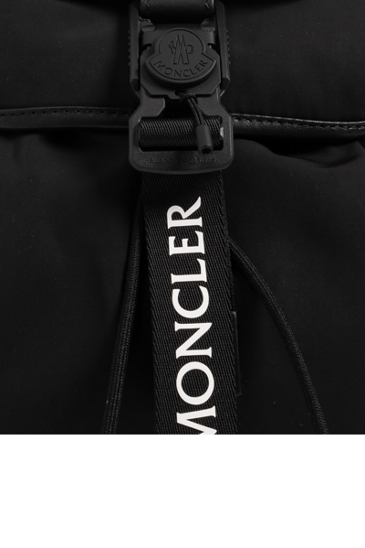 Shop Moncler Trick Backpack In Nero