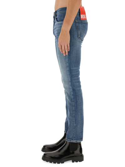 Shop Diesel D-strukt Jeans In Blu Denim