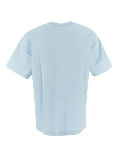 Shop Closed Cotton T-shirt In Blue