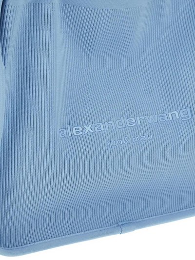 Shop Alexander Wang Ryan Large Bag In Chambray Blue