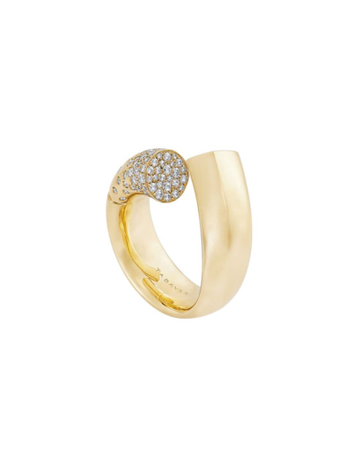 Shop Tabayer Women's Oera Large 18k Yellow Gold & 0.47 Tcw Diamonds Ring