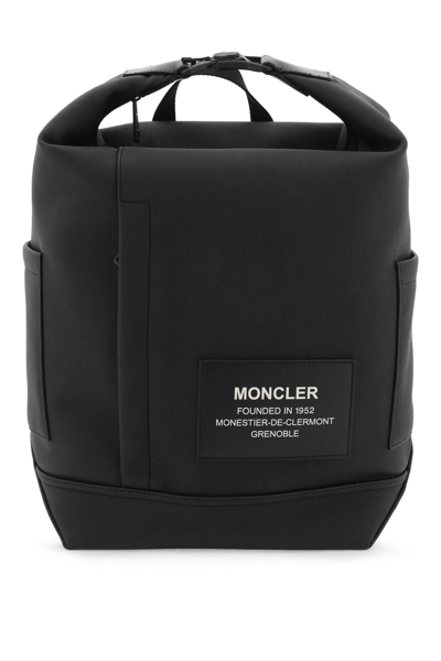 Shop Moncler Nakoa Backpack In Black