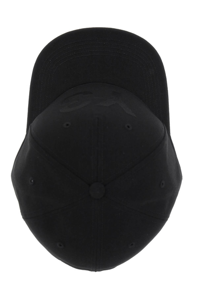 Shop Y-3 Baseball Cap With Embroidered Logo In Black