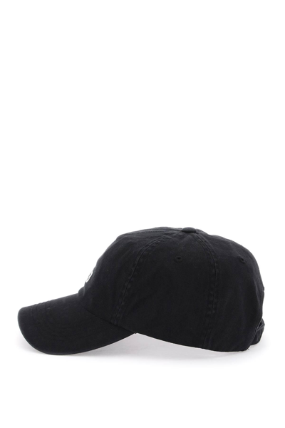 Shop Y-3 Hat With Curved Brim In Black