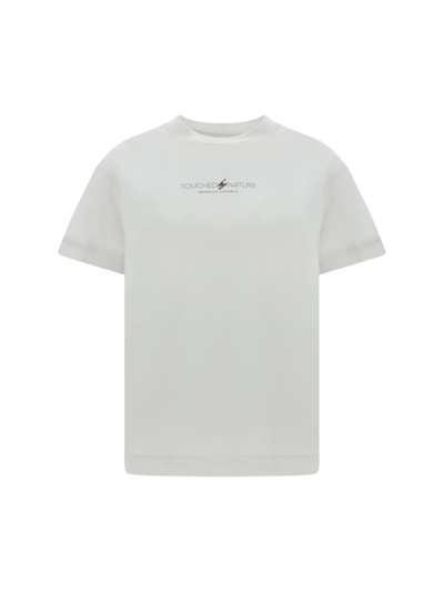 Shop Brunello Cucinelli T-shirt In Warm White