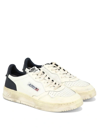 Shop Autry "super Vintage" Sneakers In White