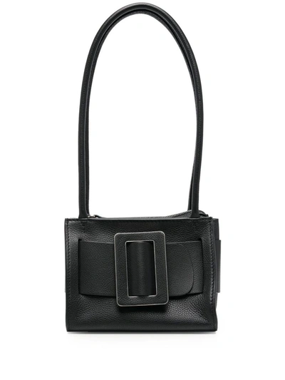 Boyy Bobby 23 Leather Shoulder Bag In Black