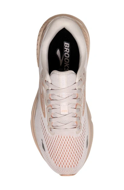 Shop Brooks Adrenaline Gts 23 Sneaker In Crystal Grey/ Villa/ White