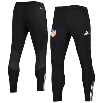 Shop Adidas Originals Adidas Black Fc Cincinnati 2023 On-field Team Crest Aeroready Training Pants