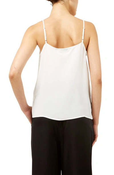 Shop Equipment Layla Silk Camisole In Bright White