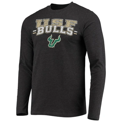 Shop Concepts Sport Green/heathered Charcoal South Florida Bulls Meter Long Sleeve T-shirt & Pants Sleep