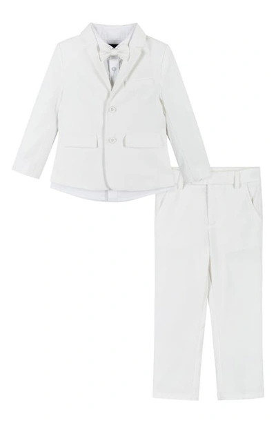 Shop Andy & Evan Kids' 5-piece Suit Set In White