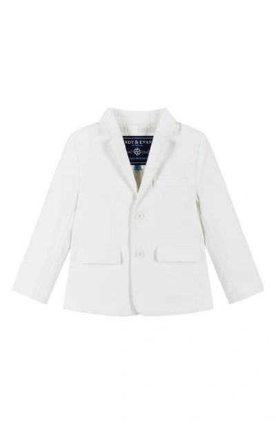 Andy & Evan Little Boy's Five-piece Suit In White