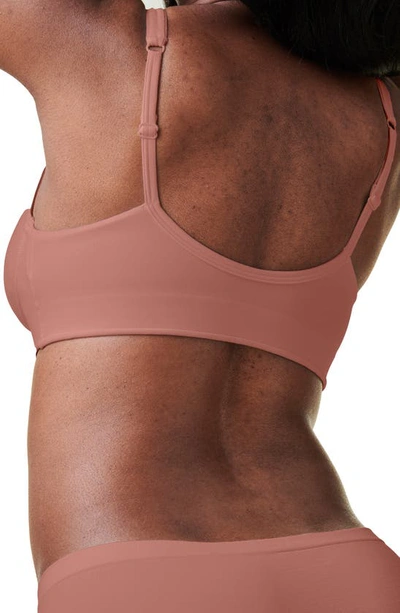 Bravado Designs Ballet Everyday Maternity/nursing Bralette In Rose Clay