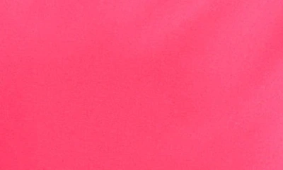 Shop Ramy Brook Jona High Neck Satin Dress In Hot Pink
