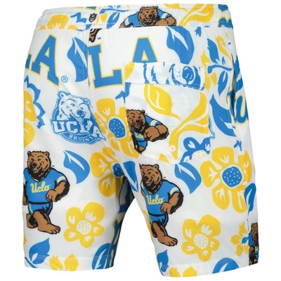 Shop Wes & Willy White Ucla Bruins Vault Tech Swimming Trunks