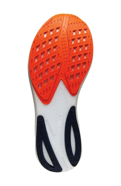 Brooks Hyperion Running Shoe In Oyster Mushroom/ Black Iris
