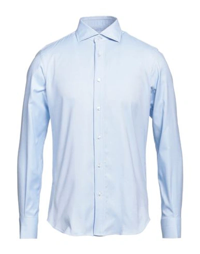 Shop Sartorio Man Shirt Sky Blue Size 15 ¾ Cotton