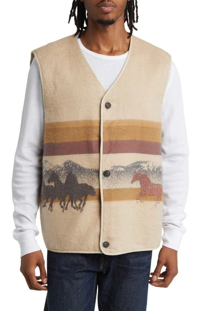One Of These Days X Woolrich 3-in-1 Jacket In Navy/ Brown