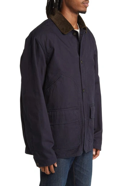 One Of These Days X Woolrich 3-in-1 Jacket In Navy/ Brown