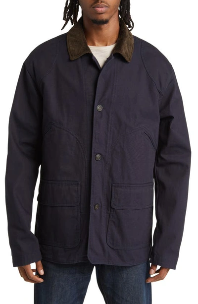 One Of These Days X Woolrich 3-in-1 Jacket In Navy/ Brown