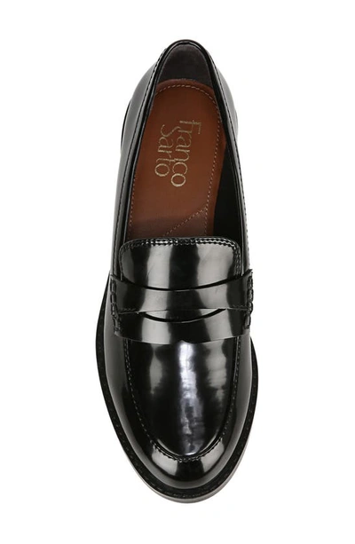 Shop Franco Sarto Alora Penny Loafer In Black