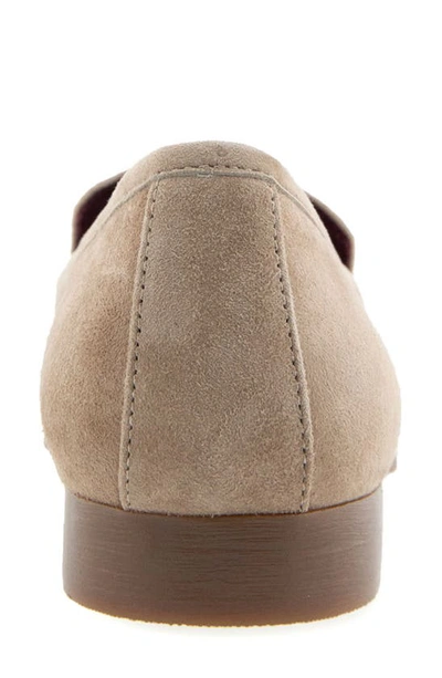 Shop Aerosoles Paynes Loafer In Trench Coat Suede