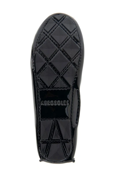 Shop Aerosoles Gaby Driving Shoe In Black Patent