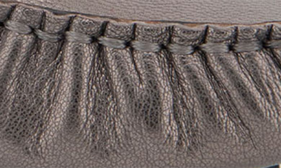 Aerosoles Gaby Driving Shoe In Graphite Leather