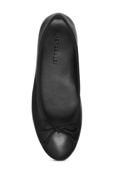 Aerosoles Homebet Bow Flat In Black