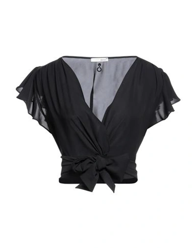 Shop Relish Woman Top Black Size S Polyester