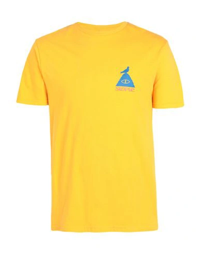 Poler Protect Ur Neck T-shirt Man T-shirt Mandarin Size Xl Cotton In Mandarin