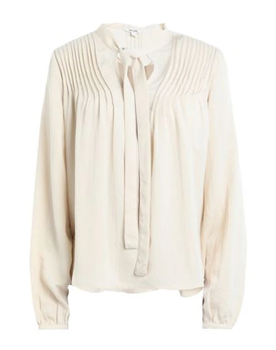 Shop Vero Moda Woman Top Ivory Size L Recycled Polyester In White