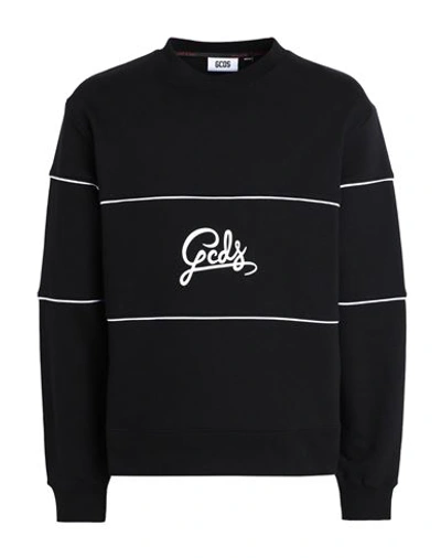Gcds Rhinestone-embellished Sweatshirt In Burgundy