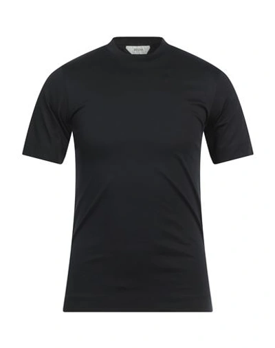 Shop Z Zegna Man T-shirt Black Size S Cotton