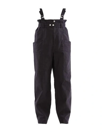 Shop Isabel Marant Woman Pants Lead Size 6 Linen, Cotton, Elastane In Grey