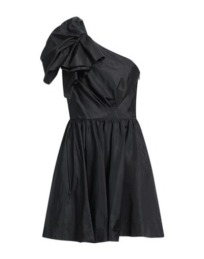 Shop Pinko Woman Mini Dress Black Size 8 Polyester