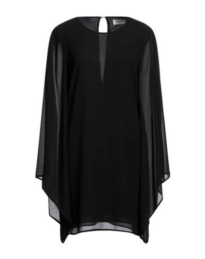 Shop Vicolo Woman Mini Dress Black Size L Polyester