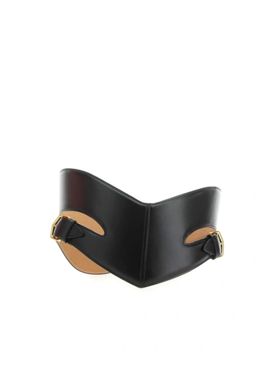 Shop Alaïa Belts In Noir
