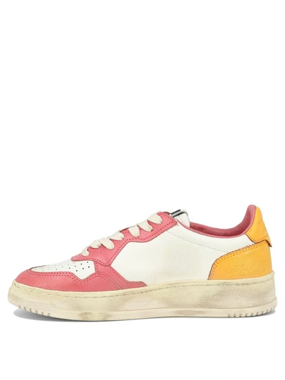 Shop Autry "super Vintage" Sneakers In Pink