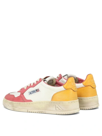 Shop Autry "super Vintage" Sneakers In Pink