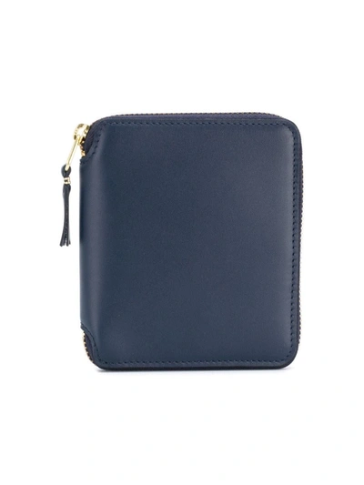 Shop Comme Des Garçons Classic Line Wallet Accessories In Blue